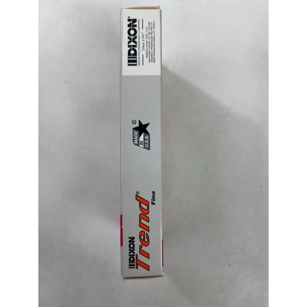 Vintage Dixon Trend Fine Point Marker‎ Orange Color Open Box 12 Markers